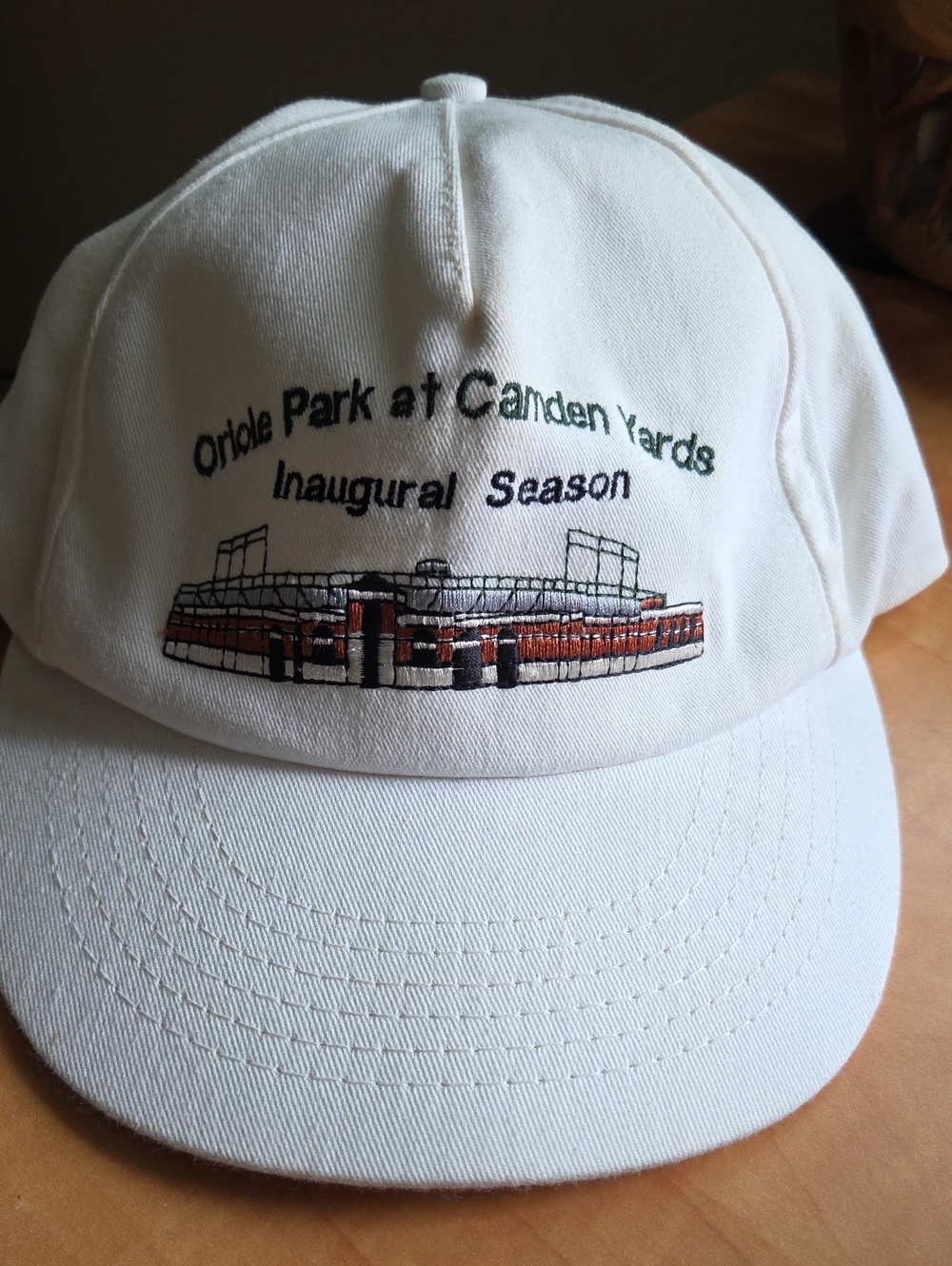 Vintage 1992 Baltimore Orioles Oriole Park at Camden Yards Inaugural Season Hat